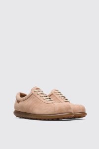 Camper Pelotas Platta Skor Dam Beige | XIQE32670