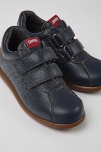 Camper Pelotas School shoes Barn Mörkblå | RWQM81547