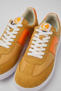 Camper Pelotas XLite Sneakers Dam Beige Orange | OLRP07563