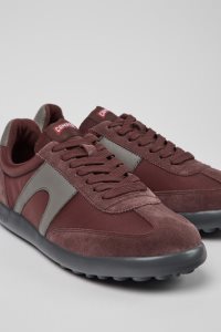 Camper Pelotas XLite Sneakers Herr Vinröda Grå | AGHE83640