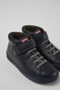 Camper Peu Touring Sneakers Barn Mörkblå | MWIX71594