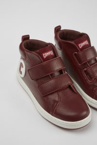 Camper Runner Sneakers Barn Vinröda Vita | JECY38219