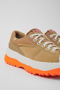 Camper Teix Platta Skor Dam Beige | GYSE98126