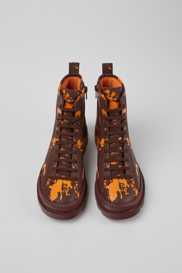 Camper Brutus Ankelboots Dam Orange | DVXP84957