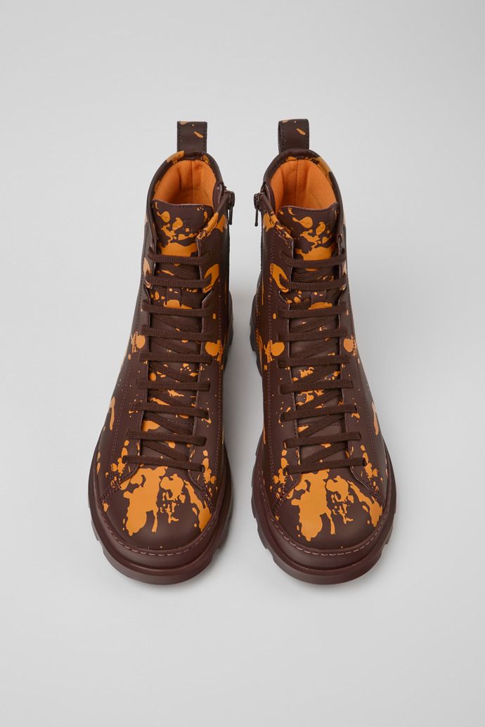 Camper Brutus Ankelboots Herr Orange | GEPM34258