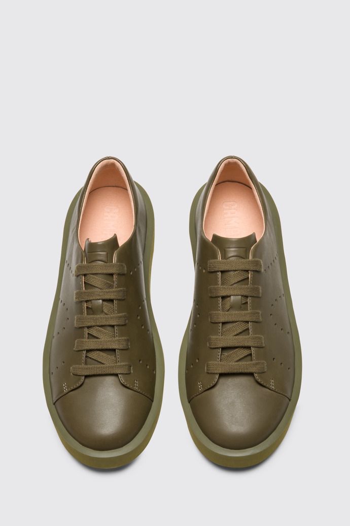 Camper Courb Sneakers Herr Gröna | XQUF74619