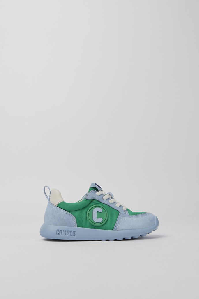 Camper Driftie Sneakers Barn Gröna Blå Vita | OIXW53284