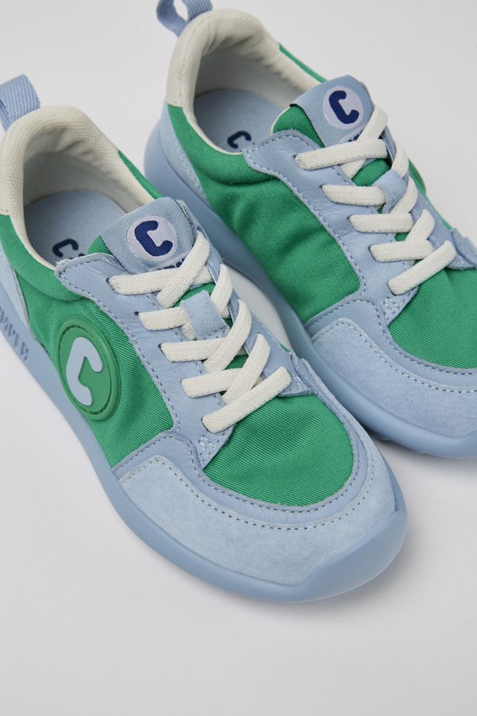 Camper Driftie Sneakers Barn Gröna Blå Vita | OIXW53284