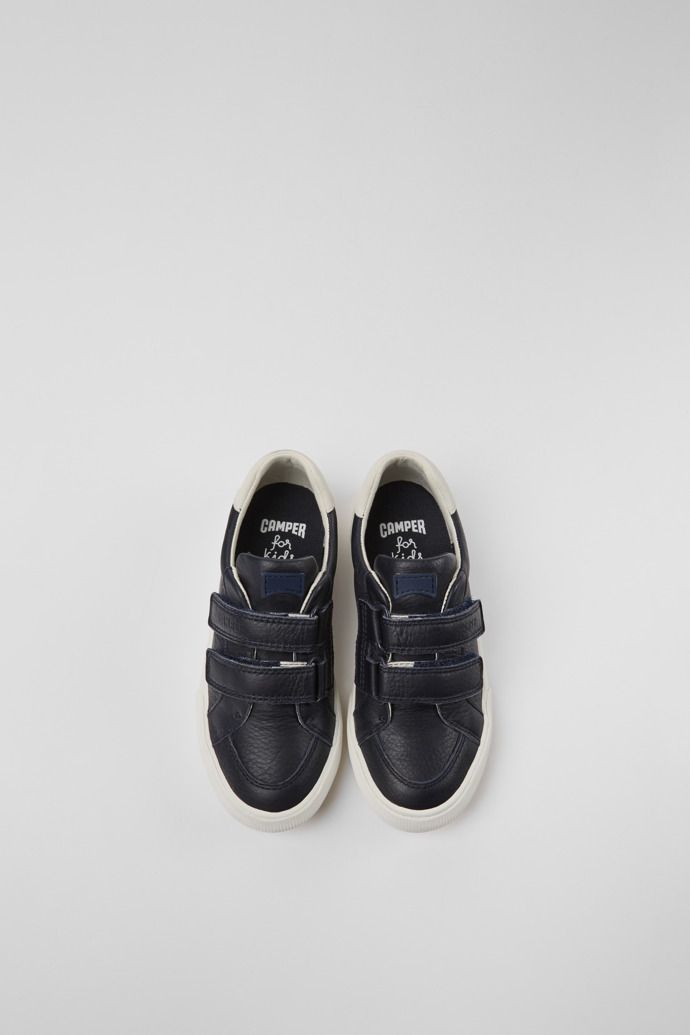 Camper Pursuit Sneakers Barn Mörkblå Vita | CKEL60258