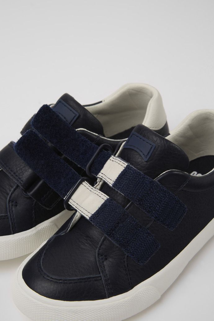 Camper Pursuit Sneakers Barn Mörkblå Vita | CKEL60258