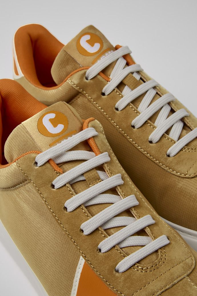 Camper Runner K21 Sneakers Herr Orange Beige | XNMF84056