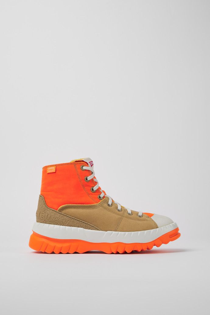 Camper Teix Ankelboots Dam Orange Beige | QNVR12834