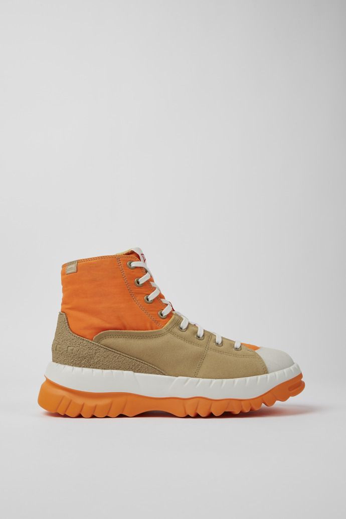 Camper Teix Ankelboots Herr Orange Beige | BNOD93756