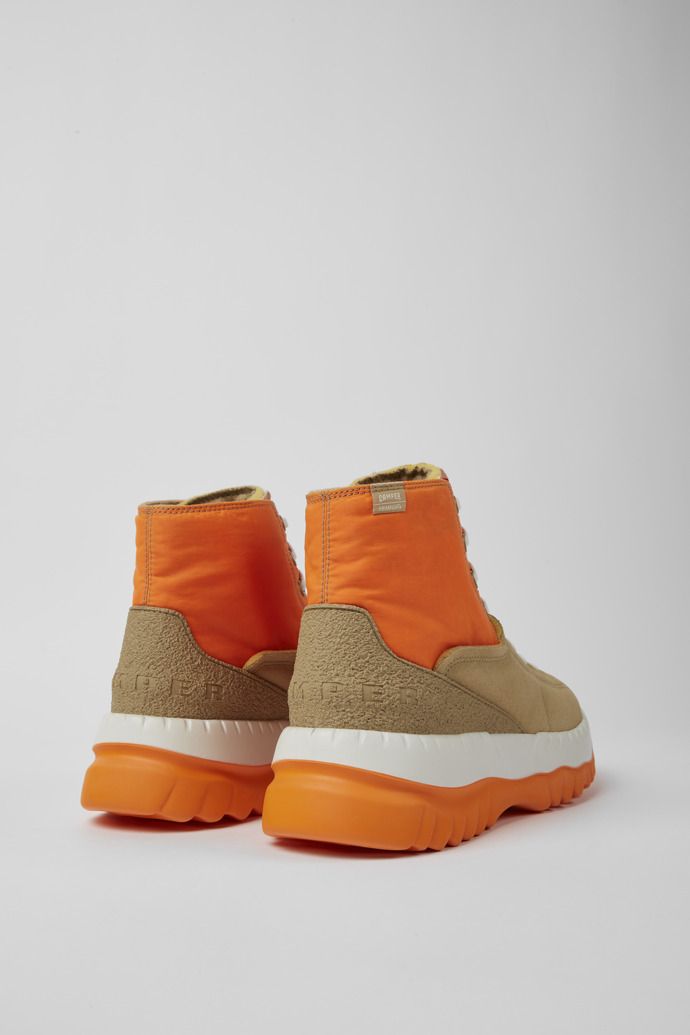 Camper Teix Ankelboots Herr Orange Beige | BNOD93756