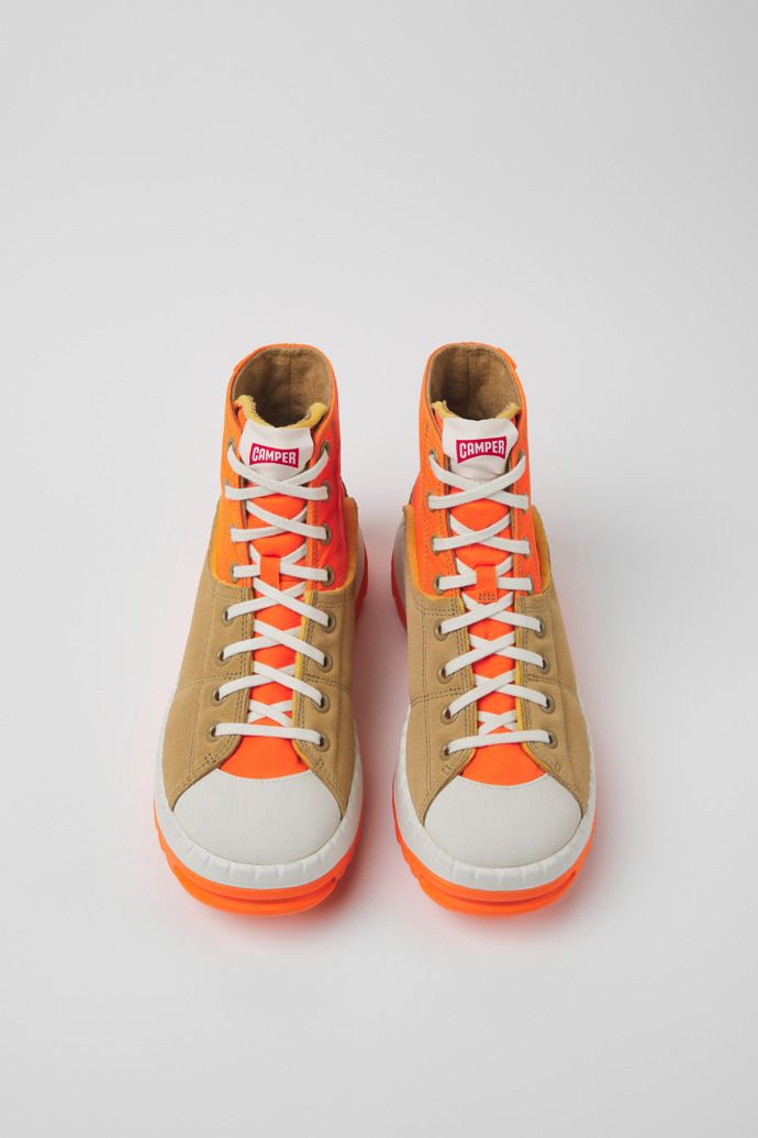 Camper Teix Höga Klackar Dam Orange Beige | OKJE60584