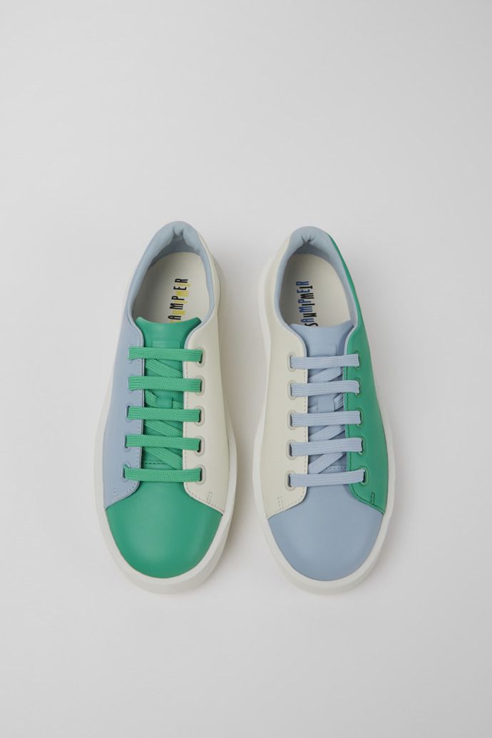 Camper Twins Sneakers Dam Gröna Blå Vita | WORL09713