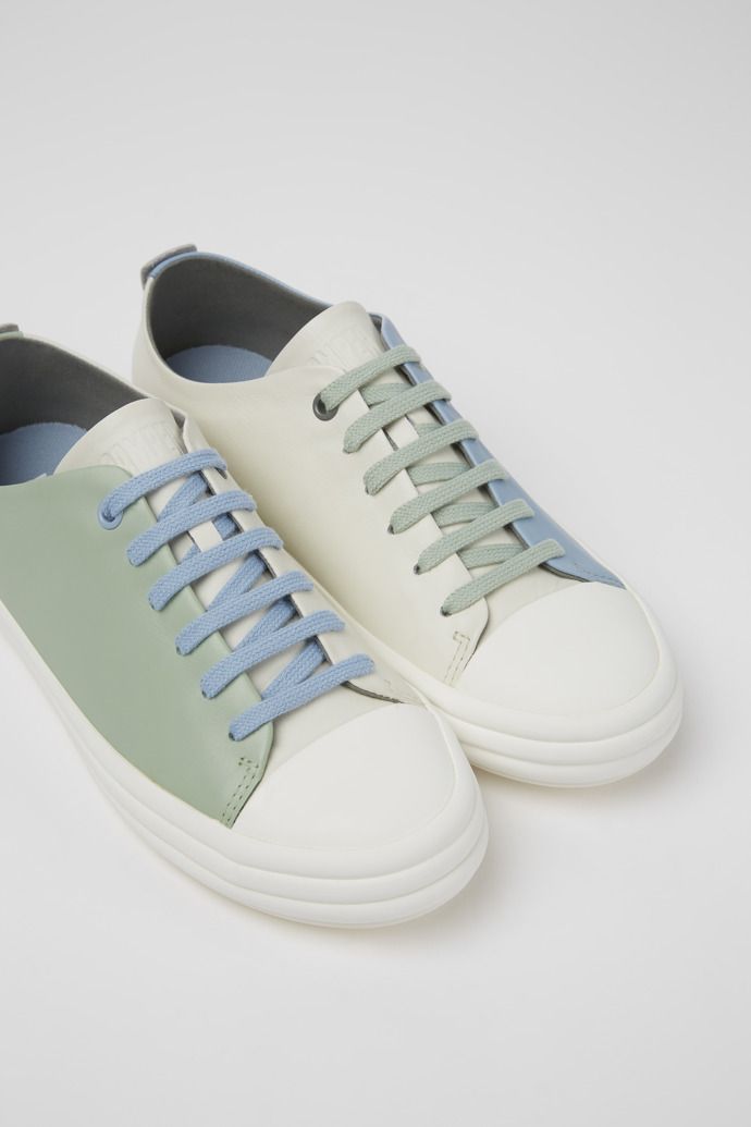 Camper Twins Sneakers Dam Vita Blå Gröna | COVH15306