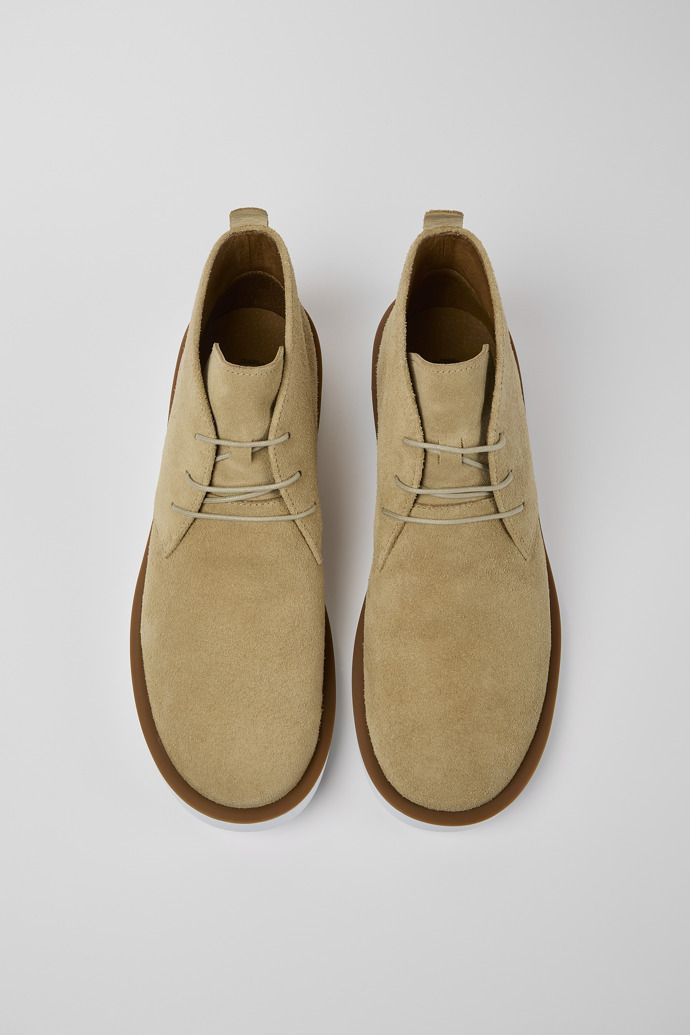 Camper Wagon Ankelboots Herr Beige | BWZU70615